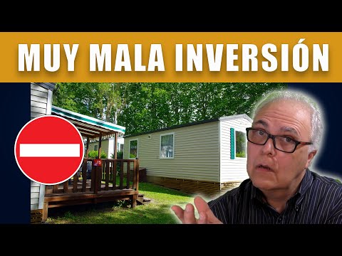 Una casa móvil no es una buena inversión.