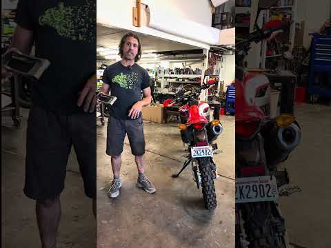 Honda CRF300L Adjustable Sidestand Overview: