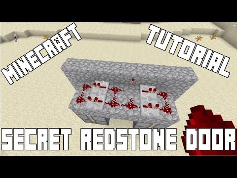 Insane Redstone Door Trick! Minecraft Xbox/PS