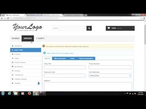 Prestashop Marketplace- Register as Seller