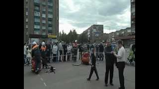 preview picture of video 'Инта, день шахтера, 2012 года, соревнование.'