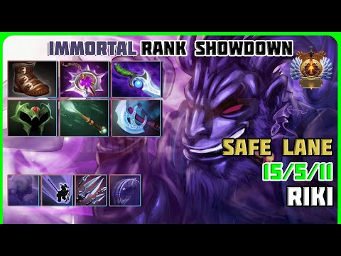 🔪 Riki - The Stealthy Rampage! Immortal Gameplay - Dota 2 🌫️