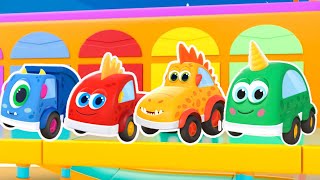 Sing with Mocas! The Finger Family song for kids &amp; nursery rhymes. Songs for kids &amp; car cartoons.