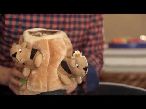 Игрушка для собак Outward Hound интерактивная Hide-A-Squirrel (Белка-Тайник) 20 см (oh31003) - фото 2 - id-p1665574675