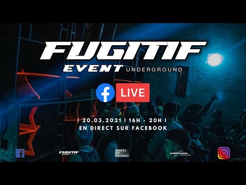🔴 FUGITIF LIVE - DJ SET - FUGITIF X ALKASTROM X WAVES OF TECHNO X ARDHANA