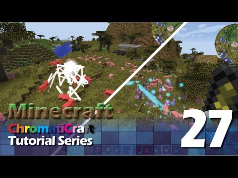 ChromatiCraft Tutorial v19 - Splash & Chain Guns