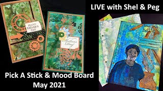 ART Joy of Sharing Challenges May 2021 - Pick a Stick and Mood Board