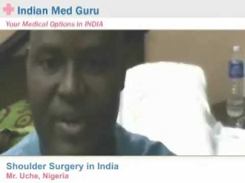 Shoulder replacement surgery at Chennai in India for a Nigeria patient