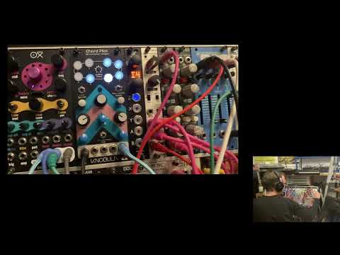 Modular SynthesizerJam  with Melodicer Chord Pilot, Coral, Plaits, Beads (sound.report)