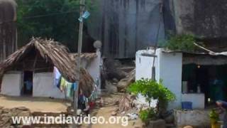 Villagers at Hampi in Karnataka 