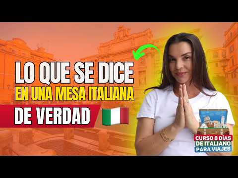 Vocabulario para una cena en Italia + Padre Nuestro en italiano | CLASE 2