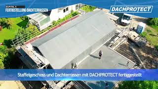 EPDM Dachabdeckung bei EFH in Holzbauweise