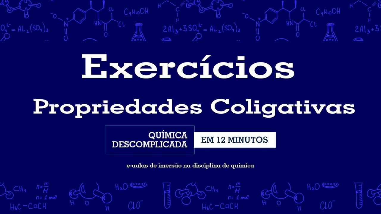 Propriedades Coligativas - Exercícios
