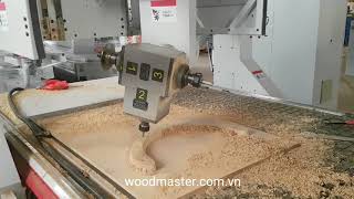 Máy Gia Công Cnc 3d Chuyển Động 5 Hướng Trục | Máy CNC 3D 5 Trục | Đại Phúc Vinh CNC