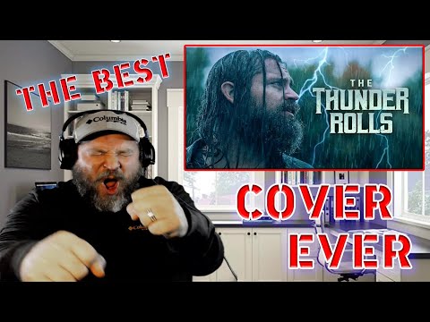 STATE of MINE ft. No Resolve - " The Thunder Rolls | Garth Brooks METAL Cover "- ( Reaction )
