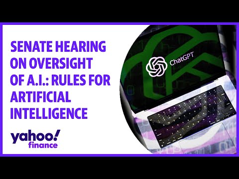 Senate hearing on Oversight of A.I.: Rules for Artificial Intelligence