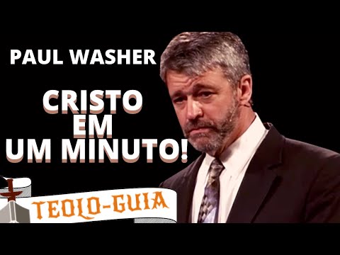 PAUL WASHER │Expondo CRISTO em UM minuto! Testemunho chocante em pregação!