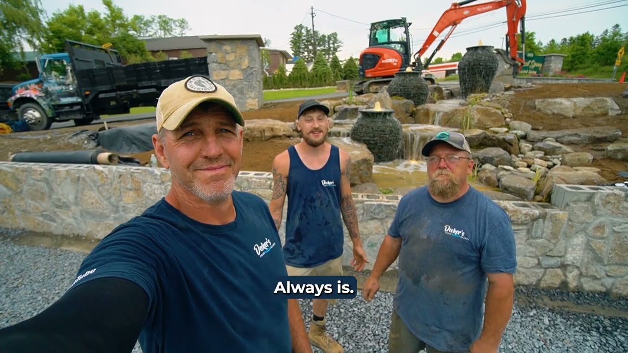 Pondless Waterfall Build