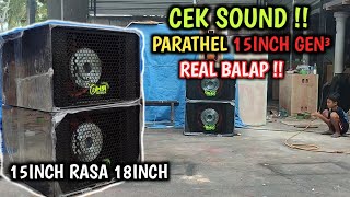 Download lagu CHECK OUT THE SOUND OF THE PARATHEL 15INCH GEN3 REAL BOX RACING !! mp3