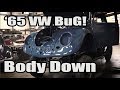 Classic VW BuGs 1965 Sea Blue Build-A-BuG Body Off Beetle Resto Project