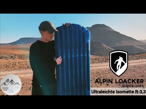 Loacker Alpine Ultralight Sleeping Mat R3 - Test and Review in the Desert