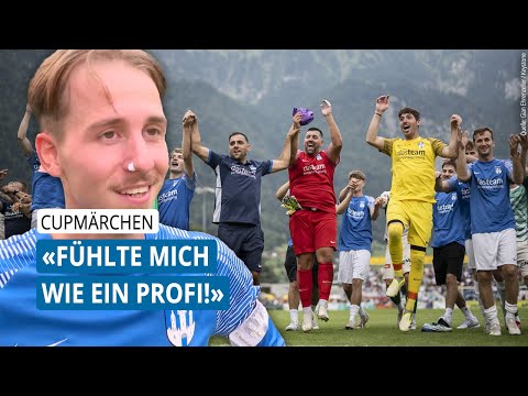 So erlebt der FC Walenstadt sein Cupmärchen gegen St. Gallen