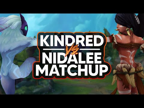 How I play Kindred VS Nidalee Match-up - 2 Gameplay vods - Korea Day 10
