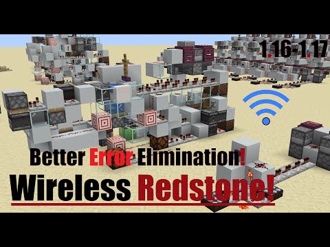 Wireless Redstone | Better Error Correction and Bug Fixes | Minecraft 1.16-1.17.1