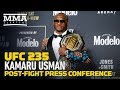 UFC 235: Kamaru Usman Post-Fight Press Conference - MMA Fighting
