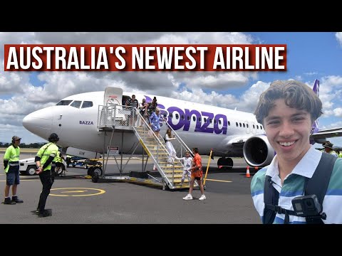 Flying BONZA - Australia’s NEWEST REVOLUTIONARY Budget Airline