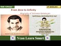 From Zero To Infinity Tamil Biography Of Srinivasa Ramanujan Unit 6 Prose 9th Standard