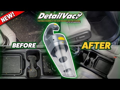 ⚠️ NEW PRODUCT ALERT ⚠️ - All New DetailVac Handheld Portable Car Maintenance Vacuum Cleaner
