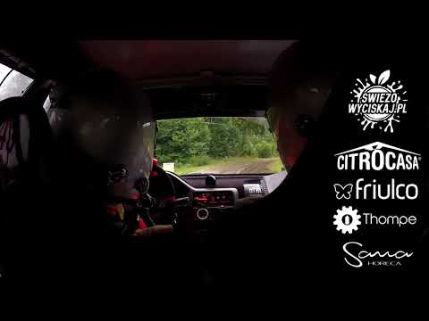 27 Rajd Rzeszowski 2018 OS Zagorzyce2 - M.Karzyński/ M. Miklaszewski - Peugeot 106 GTI - klasa HR4