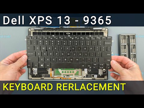 Dell XPS 13 9365 Tastaturaustausch – Einfache Reparatur für Anfänger
