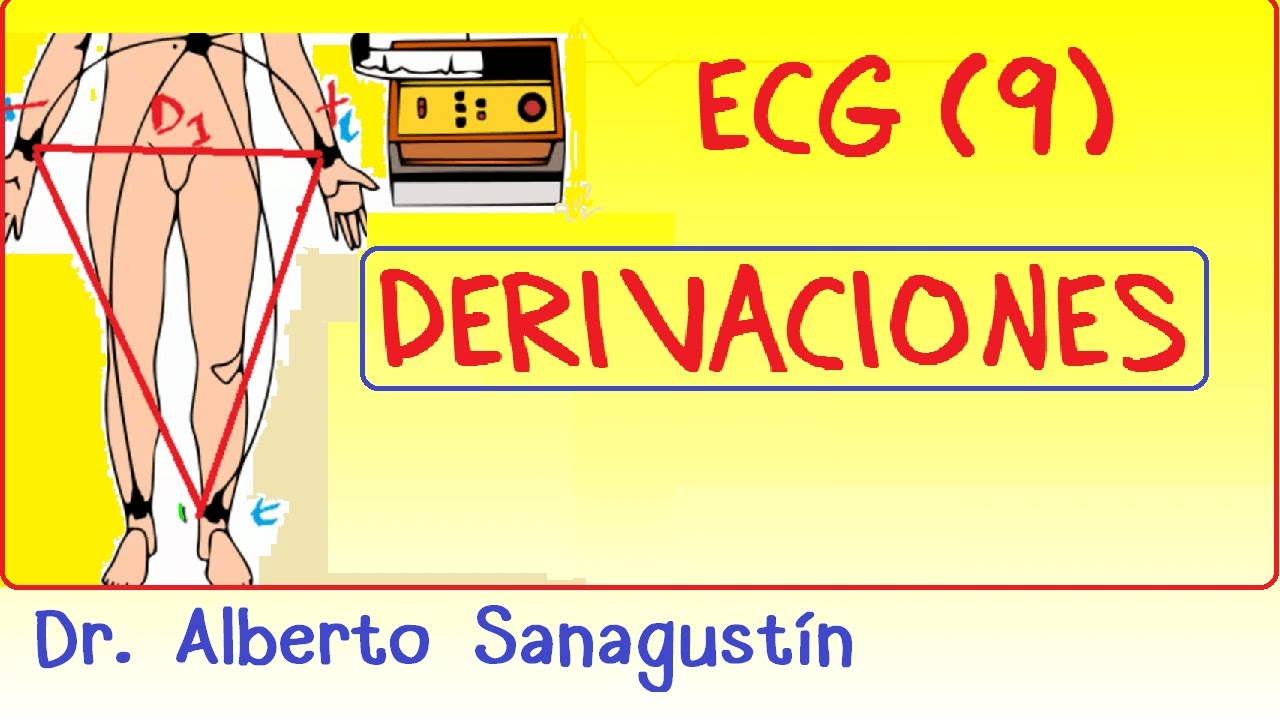 Electrocardiograma (9): DERIVACIONES de miembros y precordiales