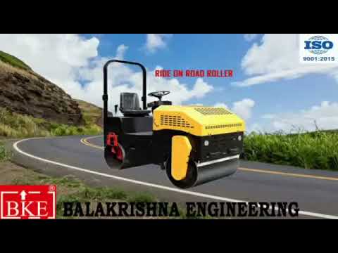 Ride On Vibratory Roller