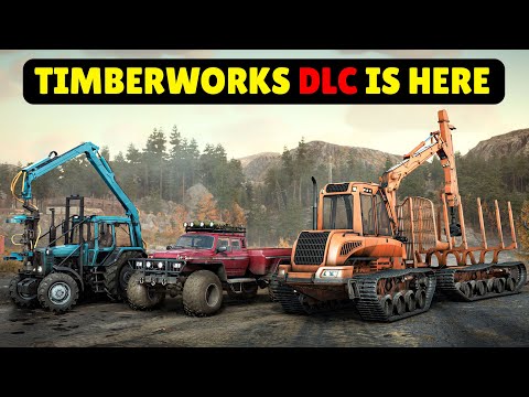Timberworks Pack Is Out Now And Added New Vehicles To RoadCraft