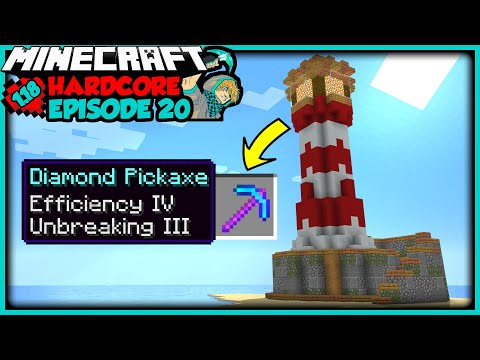 Starting to Get OP Gear | Let's Play Hardcore Minecraft Episode 20