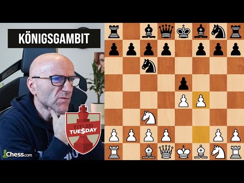 King's Gambit against a 2900-rated player! Exciting!