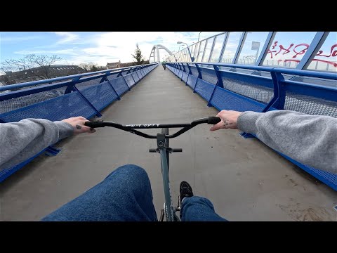 BRATISLAVA THROUGH THE EYES OF BMX / STREET POV RIDING