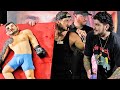 Logan Paul TROLLS Dillon Danis with special cake of him knocked out at press conference!