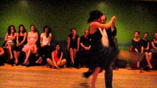 Nick Jones and Diana Cruz @ Tango Cafe Milonga NYC 2011