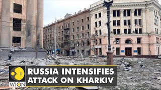 Russian rockets target residential buildings in Kharkiv