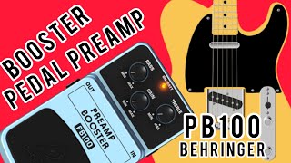 Video thumbnail for Pedal Preamp Booster PB100  | #review by Música, arte e prosa