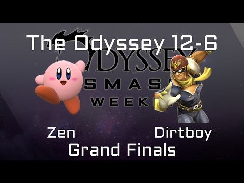 The Odysesey 12-6 Grand Finals - Zen (Kirby/Peach) vs. Dirtboy (Falcon/Squirtle)