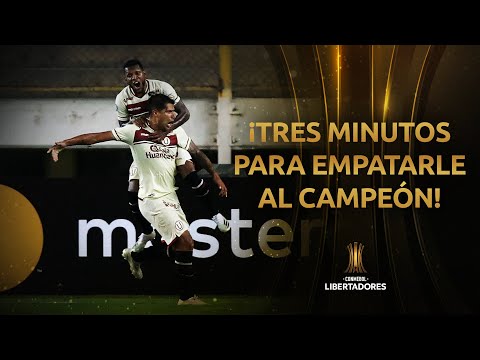 UNIVERSITARIO: cómo igualarle una ventaja de DOS goles al campeón de América en TRES minutos