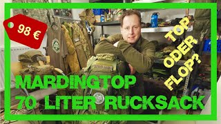 Billig-Müll oder brauchbarer Rucksack? - Mardingtop 70L