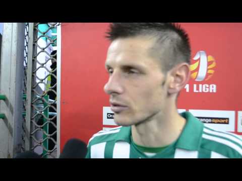 Maciej Rogalski po meczu Olimpia Grudziądz-Arka Gdynia (0:3)