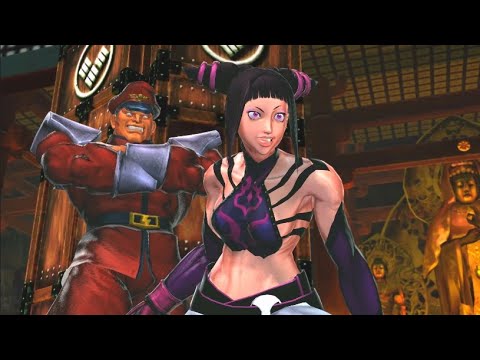 (Rivals) Juri And Bison Vs Heihachi And Kuma - Street Fighter X Tekken