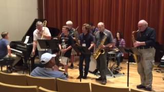 Spencer's jazz combo playing "Firm Roots"